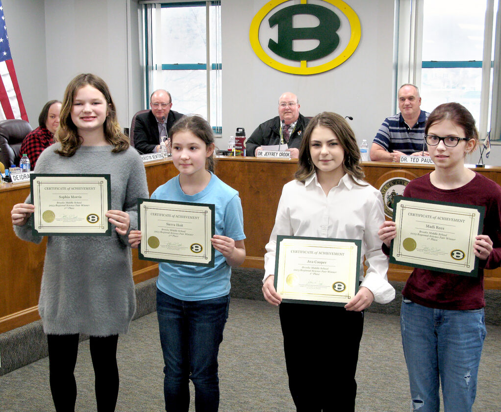 Brooke board mulls future projects, honors students | News, Sports, Jobs - Vimarsana News